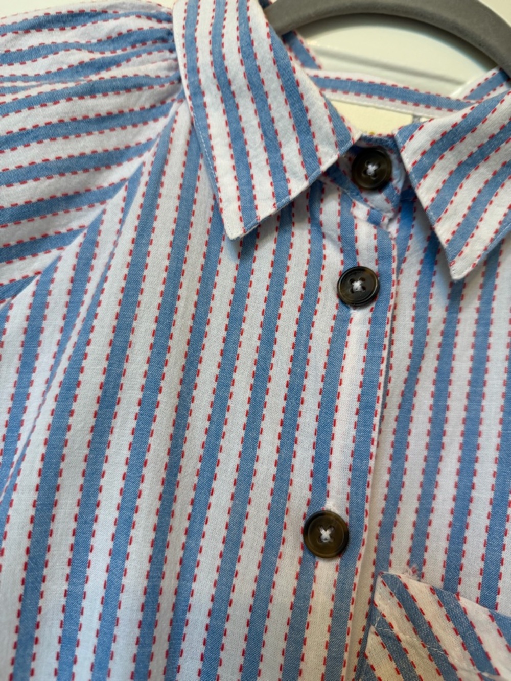 Maeve by Anthropologie Zooey Bubble Sleeve Top - Picture 3 of 4